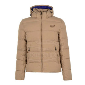 2024 ODM conception de Logo personnalisé hommes décontracté léger bouffant veste à capuche haute rue longue longueur hiver manteau support grande taille - Product Image 1