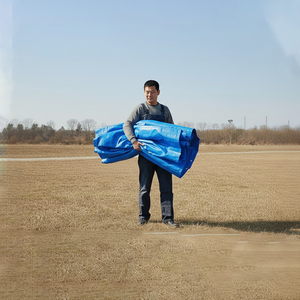 Bâche en toile PE portable de qualité supérieure – Bâche pliable imperméable haute résistance pour la distribution mondiale et la protection extérieure - Product Image 4