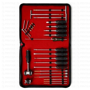 Kit complet de chirurgie buccale pour chevaux, instruments dentaires équins, ensemble de 26 pièces, outils de chirurgie orale vétérinaire, acier inoxydable, haute température - Product Image 2