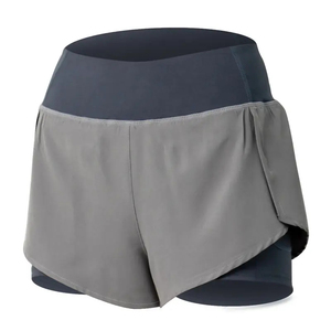 Nouveaux shorts de sport respirants pour femmes, imprimés avec logo personnalisé, pour la gym, le yoga et le fitness, avec taille élastique, style décontracté - Product Image 5