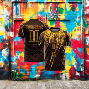 Gradient Stripes Football Jersey <b>T</b>-<b>shirt</b> Men Clothes Customize Team Name Loose <b>T</b> <b>Shirts</b> 3D Print <b>Graffiti</b> Fashion soccer jersey - Product Image 5