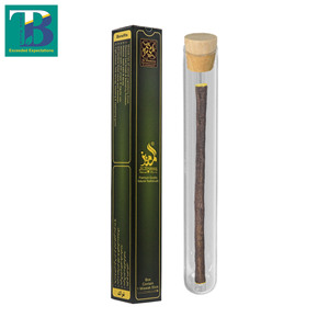 Al-Mumeez - Caja de 1 Pieza con Miswak Natural de Oliva y Soporte Higiénico de Vidrio con Tapón de Madera para Cuidado Bucal Orgánico, Frescura y Limpieza - Product Image 6