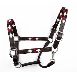 Harnais de cheval en cuir de haute qualité, collier de tête réglable pour cheval, équipement d'équitation durable pour l'entraînement des chevaux - Product Image 1