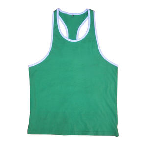 Camisetas de Tirantes Personalizadas para Hombre, 100% Algodón, Transpirables, Tejidas, para Gimnasio, Fitness, Culturismo - Product Image 3