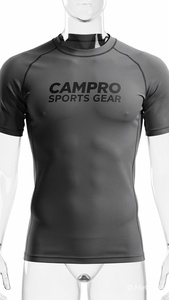 Conception de Rash Guards Personnalisés Imprimés, Rash Guards Anti-Transpiration, Rash Guards de Compression pour Hommes - Product Image 6