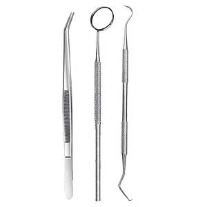 3 Pieces Dental Hygiene Kits Dental <b>Instruments</b> Top Price 3 Pieces Dental Hygiene Kits CE ISO Certified By Grip Surgical - Product Image 1