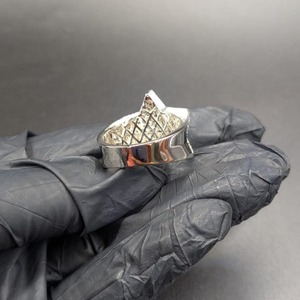Custom Name Moissanite Signet <b>Ring</b> 925 Sterling Silver <b>Iced</b> Out Hip Hop Personalized Initial Letter Bling Jewelry for Men - Product Image 2