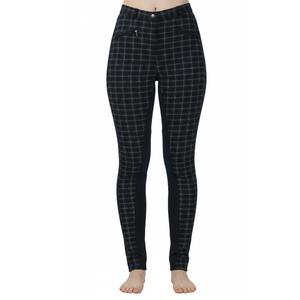 Pantalones de equitación estampados con elástico de silicona antideslizante, transpirables, de secado rápido, tipo legging para mujer, pantalones de montar a caballo. - Product Image 4
