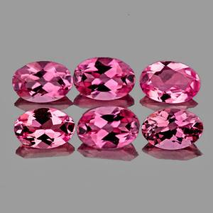 Turmalina Rosa Roja Natural, Corte Ovalado, Gema Suelta Facetada, Extraída de la Tierra, Alta Claridad, Para Joyería al por Mayor - Product Image 5