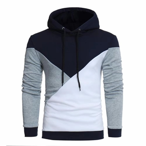 Vente en gros de sweats à capuche 100% coton brodés, unis, personnalisables, multicolores, pour hommes et femmes, en molleton vierge - Product Image 3