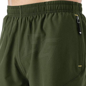 Nouvel Arrivage Short de Fitness Homme Uni Décontracté Taille Mi-Haute en Tissu Respirant Écologique Séchage Rapide pour Musculation Professionnelle - Product Image 5