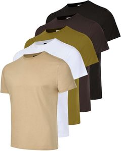 T-shirt 100% coton 260g, lavage à l'acide, respirant, séchage rapide, col rond, manches courtes, coupe classique, été, hommes, femmes, couples - Product Image 3