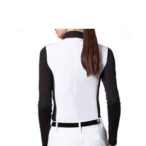 เสื้อขี่ม้าผู้หญิงคุณภาพสูง แบรนด์ Solid Trader เนื้อผ้าบางเบา ระบายอากาศได้ดี แขนยาว ใช้เป็นเสื้อชั้นในได้ - Product Image 4