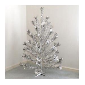 Sapin de Noël en aluminium, original et moderne, pour la décoration de table, écologique et à bas prix - Product Image 1