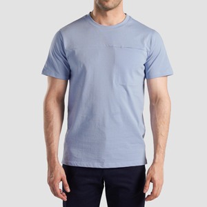 Fabricant de T-shirts décontractés à coupe régulière, en coton léger, production en gros - Product Image 1