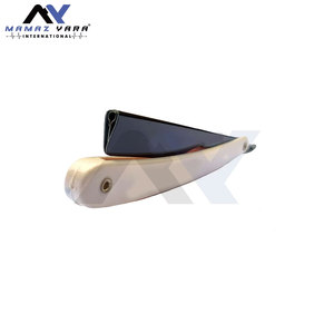 Men Barber Shaving Razor Salon <b>Plastic</b> Handle Folding Straight Shaving Razor Smooth Beard Hair Removal Grooming - Product Image 4