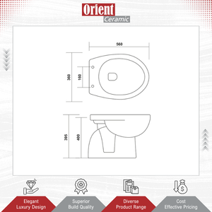 Fabricant en gros vendant des articles sanitaires en céramique blanche de haute qualité, couleur blanche, pour usage domestique et hôtelier, fabriqués en Inde. - Product Image 2