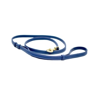 เชือกจูงม้าหนังอินเดียคุณภาพสูงเชือกตะกั่วไนลอนเนื้อแข็งส่งออกทำจากทองเหลือง - Product Image 2