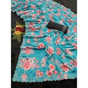 Fabzone presting Super exigente nueva colección de Sari impreso - Product Image 1