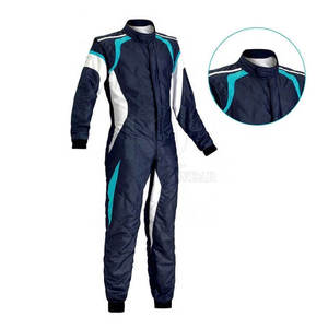 Combinaison de course automobile avancée pour pilotes, sport automobile, respirante, légère, polyester/nylon, personnalisable, idéale pour le karting sur circuit - Product Image 2