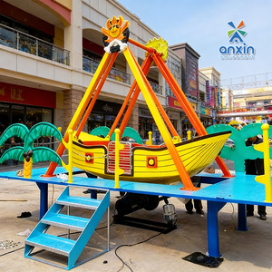 Giostra Mobile a Tema Nave Pirata, Attrazione Portatile su <span class=keywords><strong>Rimorchio</strong></span> per Interni ed Esterni, Ideale per Fiere e Luna Park, Direttamente dalla Fabbrica - Product Image 2