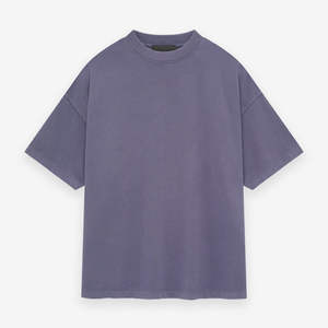 T-shirt Homme Oversize Coupe Boxy Épaules Tombantes Coupe Courte Unie Grammage Lourd - Product Image 2