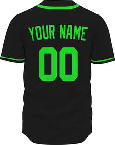 Camisetas de Béisbol de Alta Calidad, Diseño Personalizado, Sublimadas, Uniformes Deportivos Transpirables, Conjuntos de Camisetas de Tallas Grandes, Antibacterianas - Product Image 2