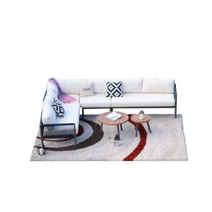 Set di Divani Componibili in Vimini per Arredamento Esterno e Spazi Living all'Aperto - Product Image 1