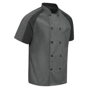 Chemise de cuisine 100% coton à manches longues respirante pour le personnel des restaurants et des hôtels, fabricant OEM, approvisionnement en gros - Product Image 5