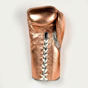 นวมมวยไทย MMA หนังวัวแท้ ทำมือ ป้องกันนิ้วมือเต็มรูปแบบ ซับเหงื่อได้ดี - Product Image 2