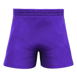 Uniforme de Fútbol Morado para Hombre, Jersey de Manga Corta con Cuello Redondo, Estampado Geométrico, Poliéster que Absorbe la Humedad, Ajuste Atlético para Todas las Temporadas - Product Image 5