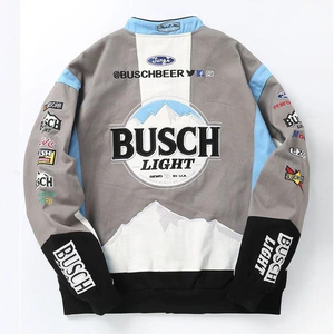 Chaqueta Deportiva Vintage Personalizada OEM ODM de MARGINAL SPORTS |   Chaqueta de Carreras F1 para Hombre, Transpirable, Ecológica, de Poliéster/Algodón, para Invierno - Product Image 2