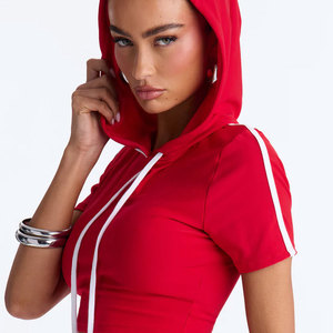 Zipper Custom Made Men Women Summer Nylon Reflective Piping Shell <b>Black</b> <b>Windbreaker</b> Jacket Pants Set Easy Wear Ski Tracksuit - Product Image 6