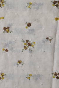 Tissu en coton brodé occultant léger et ignifuge de luxe pour robes de mariée, robes de soirée, sacs, housses OEM ODM - Product Image 6