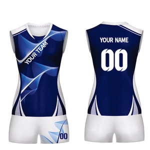 Camisetas de Voleibol Personalizadas al por Mayor para Mujer y Niña, Uniformes de Voleibol Sublimados de Manga Larga, Camisetas de Voleibol para Equipos - Product Image 1