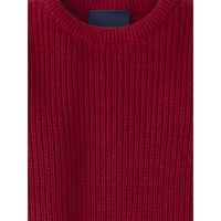 Pull-over en tricot épais vintage pour bébés et jeunes enfants, motif colorblock, col montant, manches longues, écologique, pour l'hiver