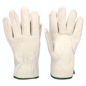 Heavy-Duty Sheep Grain Leather <b>Driver</b> <b>Gloves</b> Comfortable Soft Heat Anti-Static Safety <b>Gloves</b> for Personal Gardening Hand Arm - Product Image 1