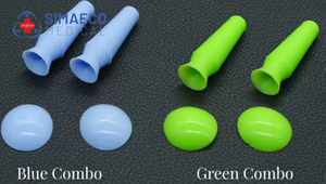 Protecteur oculaire manuel en silicone souple avec ventouse pour blepharoplastie/chirurgie ophtalmique, réutilisable, certifié CE - Product Image 3