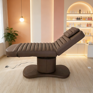 Camilla Eléctrica Ajustable para Tratamientos Faciales con Tres Motores, Silla de Tratamiento Cosmético para Clínica de Belleza - Product Image 1