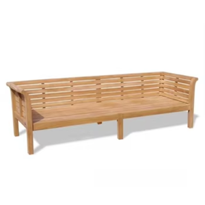 Outdoor Furniture Chair Made Of Teak Wood With <b>Padded</b> <b>Foam</b> Seat And Soft Fabric - Product Image 4