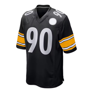 Uniformes de football américain 100 % polyester personnalisés pour adultes et jeunes, ensembles entièrement assortis avec pantalon et maillot, uniformes de club pour jeunes - Product Image 2