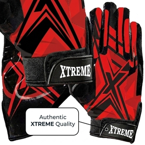Gant de baseball personnalisé avec paume rembourrée pour entraînement, pour jeunes et adultes, gant de football américain pour receveur, avec coutures renforcées, équipement d'entraînement au jeu de terrain - Product Image 5