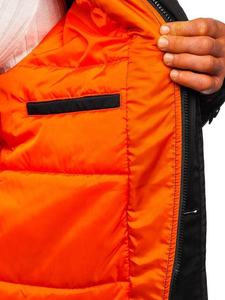 Chaquetas de invierno para hombre, abrigos a la moda, ligeras, cálidas, a prueba de viento, cómodas, Parka larga - Product Image 6