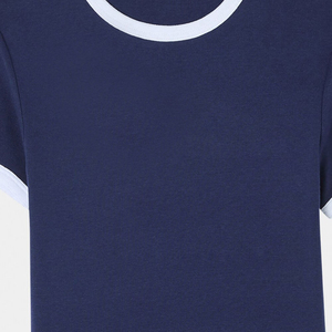 เสื้อยืดครอปทรงเข้ารูปแบบยูนิเซ็กซ์ รุ่นขายดีประจำปี 2026 เป็นมิตรต่อสิ่งแวดล้อม เหมาะสำหรับใส่ลำลองช่วงฤดูร้อน ผลิตจากผ้าฝ้ายผสมใยไผ่ ยี่ห้อ Joxia Sports Wear - Product Image 3