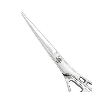 Ciseaux de coiffure professionnels de haute qualité en acier inoxydable, ciseaux de coupe pour barbier, marque privée Pakistan - Product Image 5