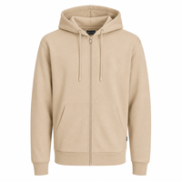 Sweat-shirt polaire classique à fermeture éclair intégrale, bleu sarcelle uni, streetwear décontracté, personnalisable avec logo, hiver, unisexe, imperméable