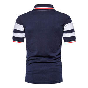 Polos pour hommes de qualité supérieure, personnalisés avec logo brodé, vêtements de sport décontractés, en vente en ligne à prix avantageux - Product Image 4
