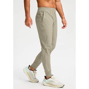 กางเกงวิ่งออกกำลังกาย2025น้ำหนักเบาสำหรับผู้ชายกางเกงวิ่งออกกำลังกายแบบมีซิปมีกระเป๋าสีกากีสำหรับวิ่งออกกำลังกายเล่นกอล์ฟ - Product Image 2