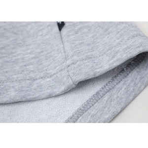 Pantalones Cortos Casuales de Algodón French Terry para Hombre con Cordón, Logotipo Personalizado, Bordado Pesado, Estilo Urbano con Parches y Apliques - Product Image 6