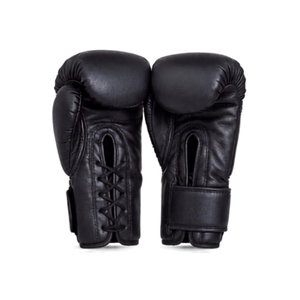 Gants de boxe en cuir PU mat avec fermeture à lacets sur mesure, rembourrage en mousse EVA haute résistance, pour entraînement et combats. - Product Image 5